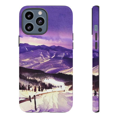 Vail Colorado at Christmas - Impact Resistant Phone Case iPhone 13 Pro Max Matte